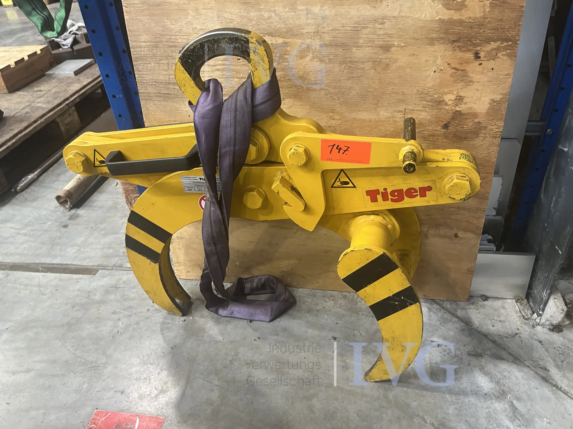 Rundmaterialgreifer TIGER R-200-400/100